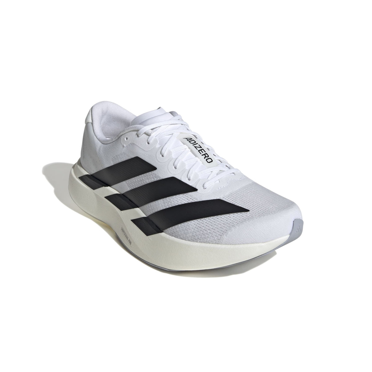 Adidas Adizero EVO SL "Cloud White/Core Black" – front view