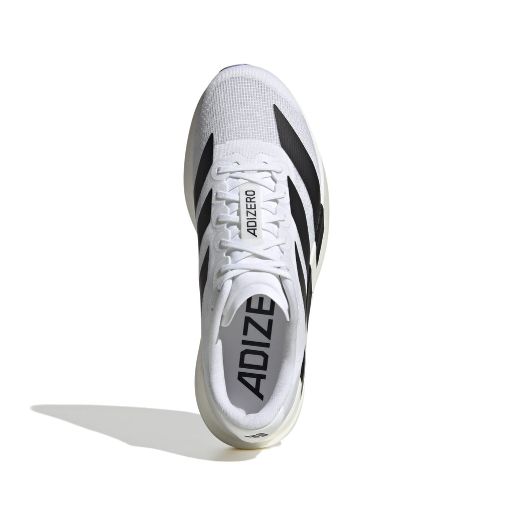Adidas Adizero EVO SL "Cloud White/Core Black" – top view