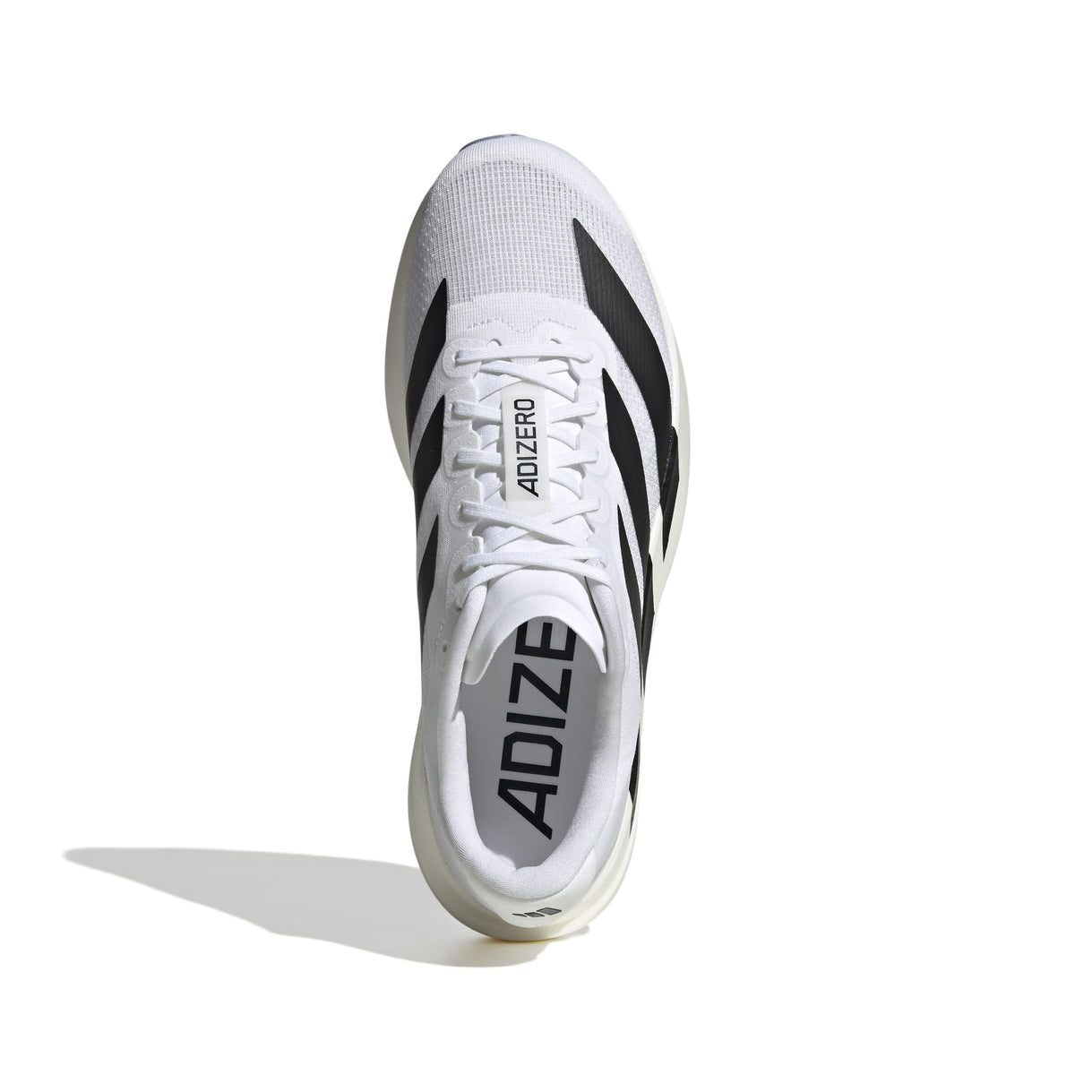 Adidas Adizero EVO SL "Cloud White/Core Black" – top view