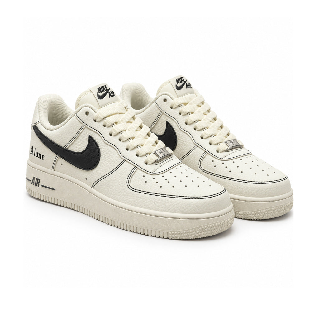 Nike Air Force 1 '07 LV8 "Cream/Black" – front view