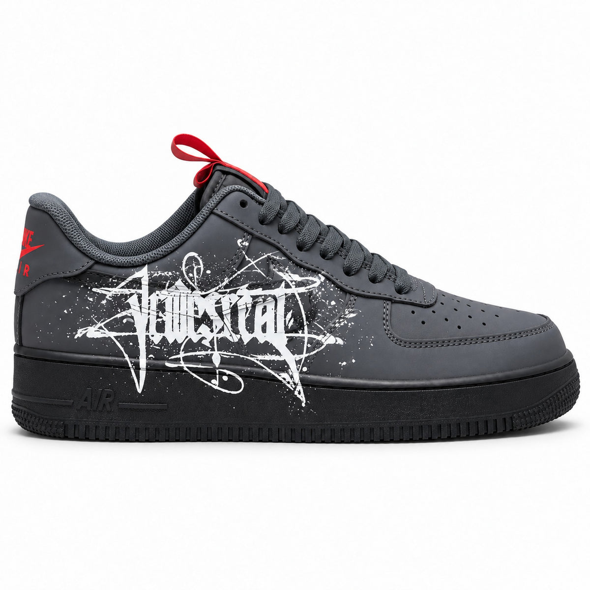 Nike Air Force 1 Low "Grey Graffiti" – side view