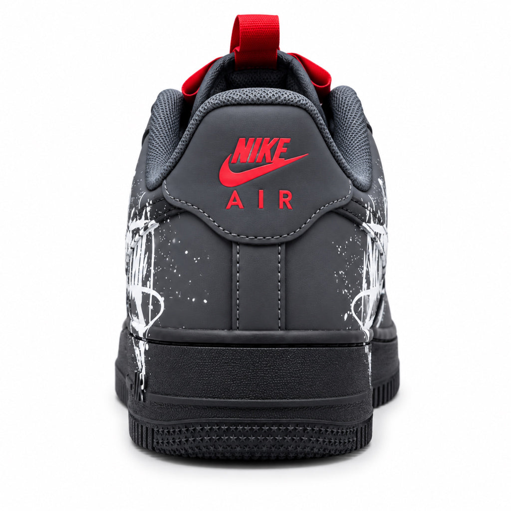 Nike Air Force 1 Low "Grey Graffiti" – back view
