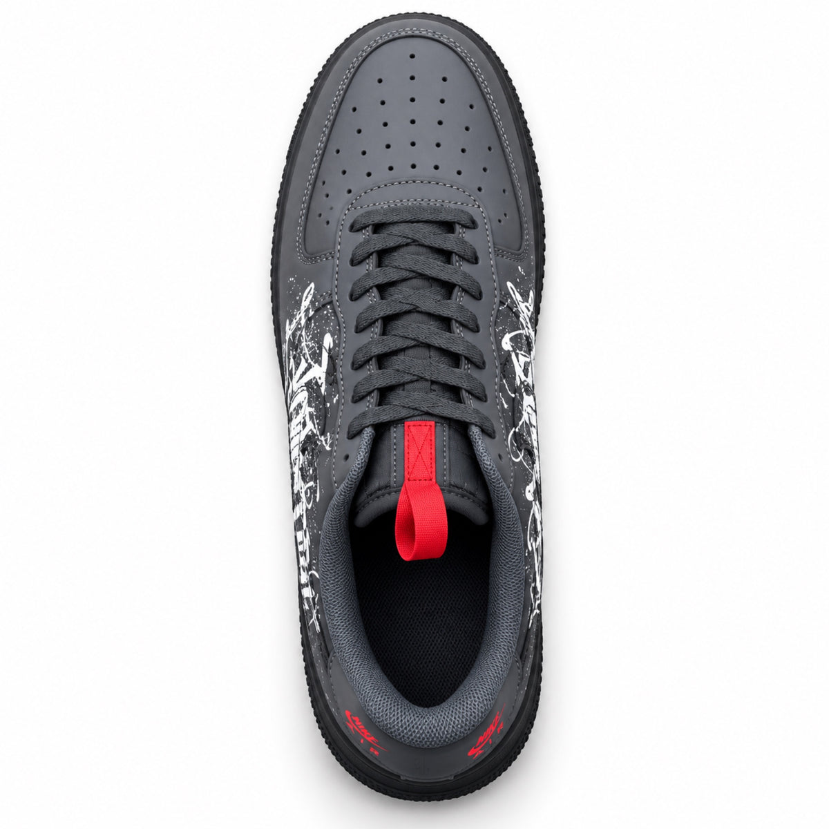 Nike Air Force 1 Low "Grey Graffiti" – top