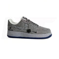 Nike Air Force 1 Low "Grey Suede/Navy" – side view