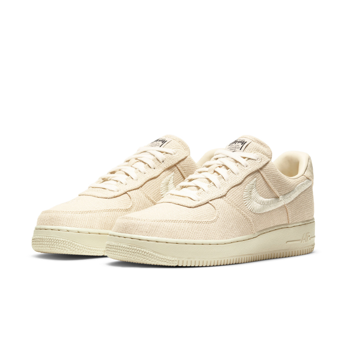 Nike x Stüssy Air Force 1 Low "Fossil" – front view