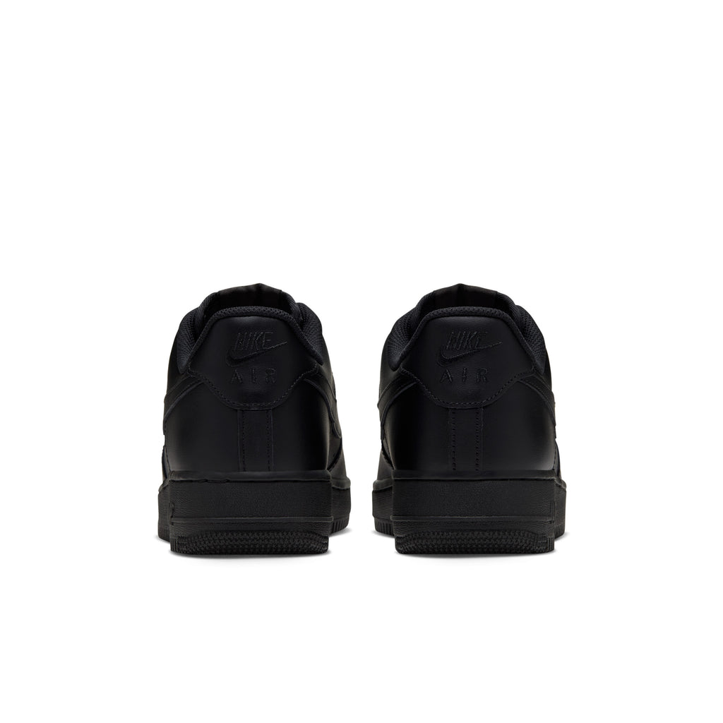 Nike Air Force 1 '07 "Triple Black" – back view
