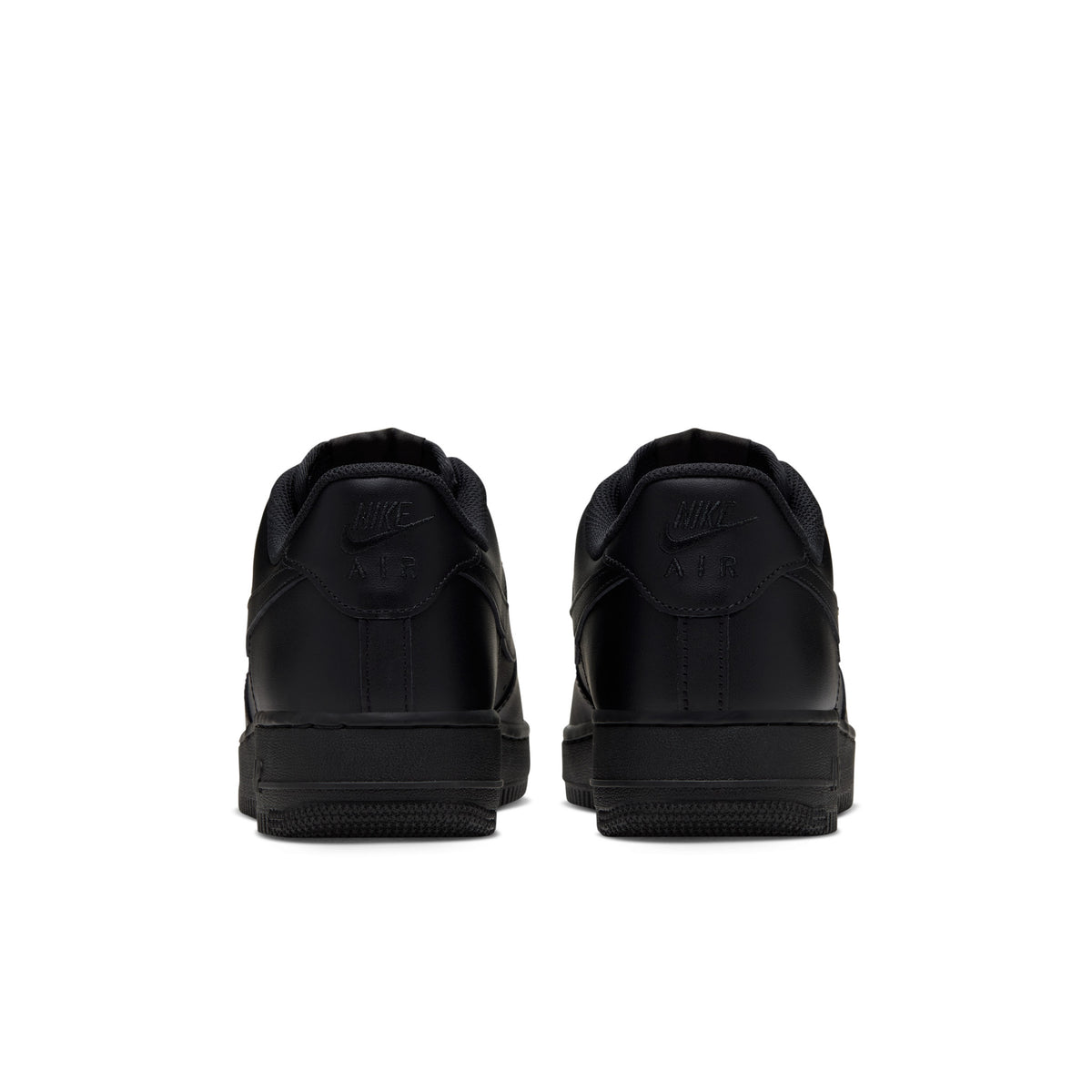 Nike Air Force 1 '07 "Triple Black" – back view
