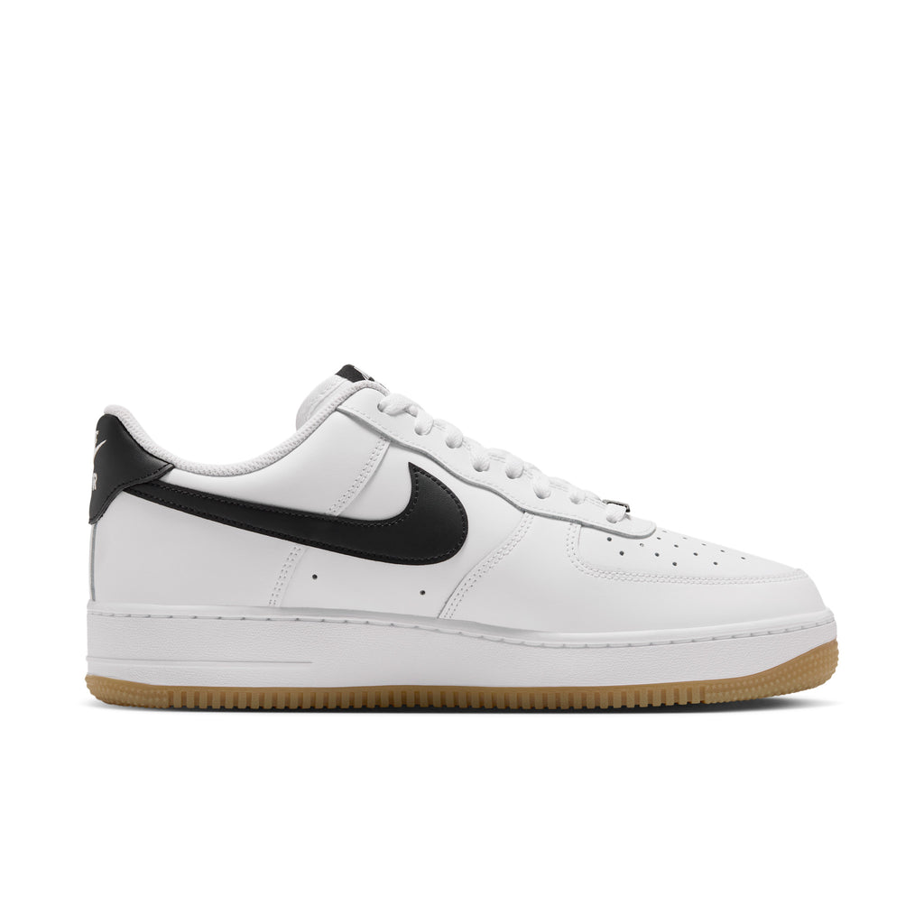 Nike Air Force 1 '07 "White/Black/Gum" – side view