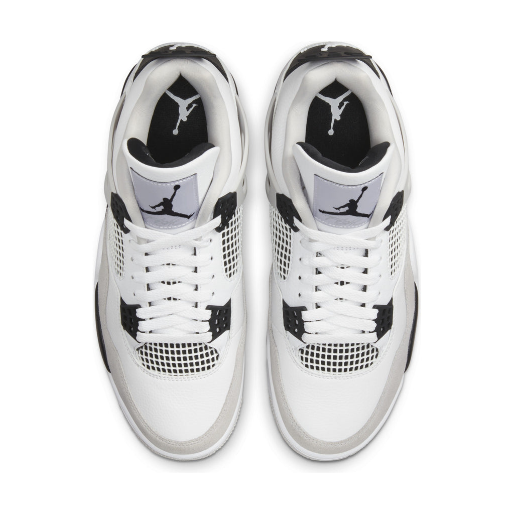 Air Jordan 4 Retro "Military Black" – top view