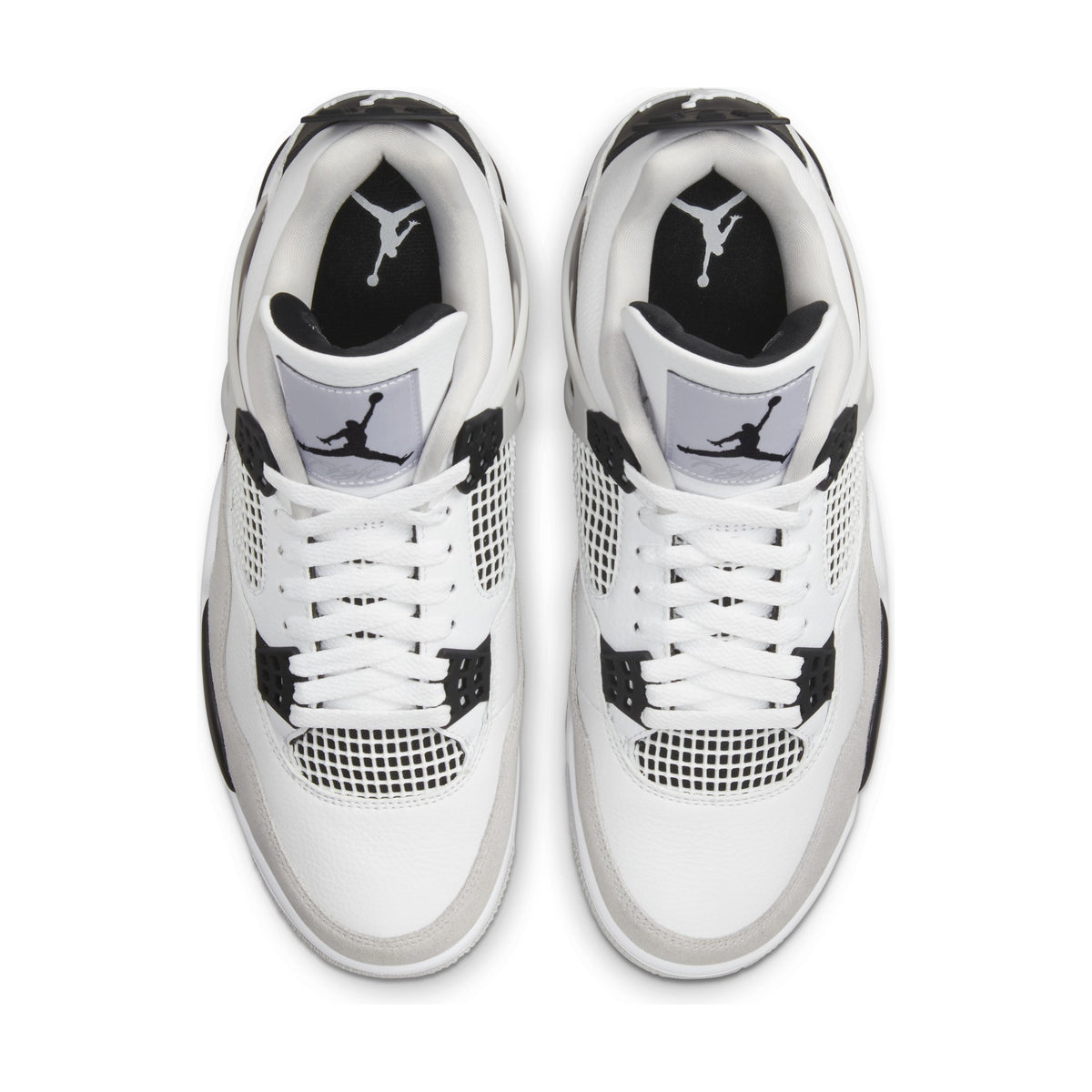 Air Jordan 4 Retro "Military Black" – top view