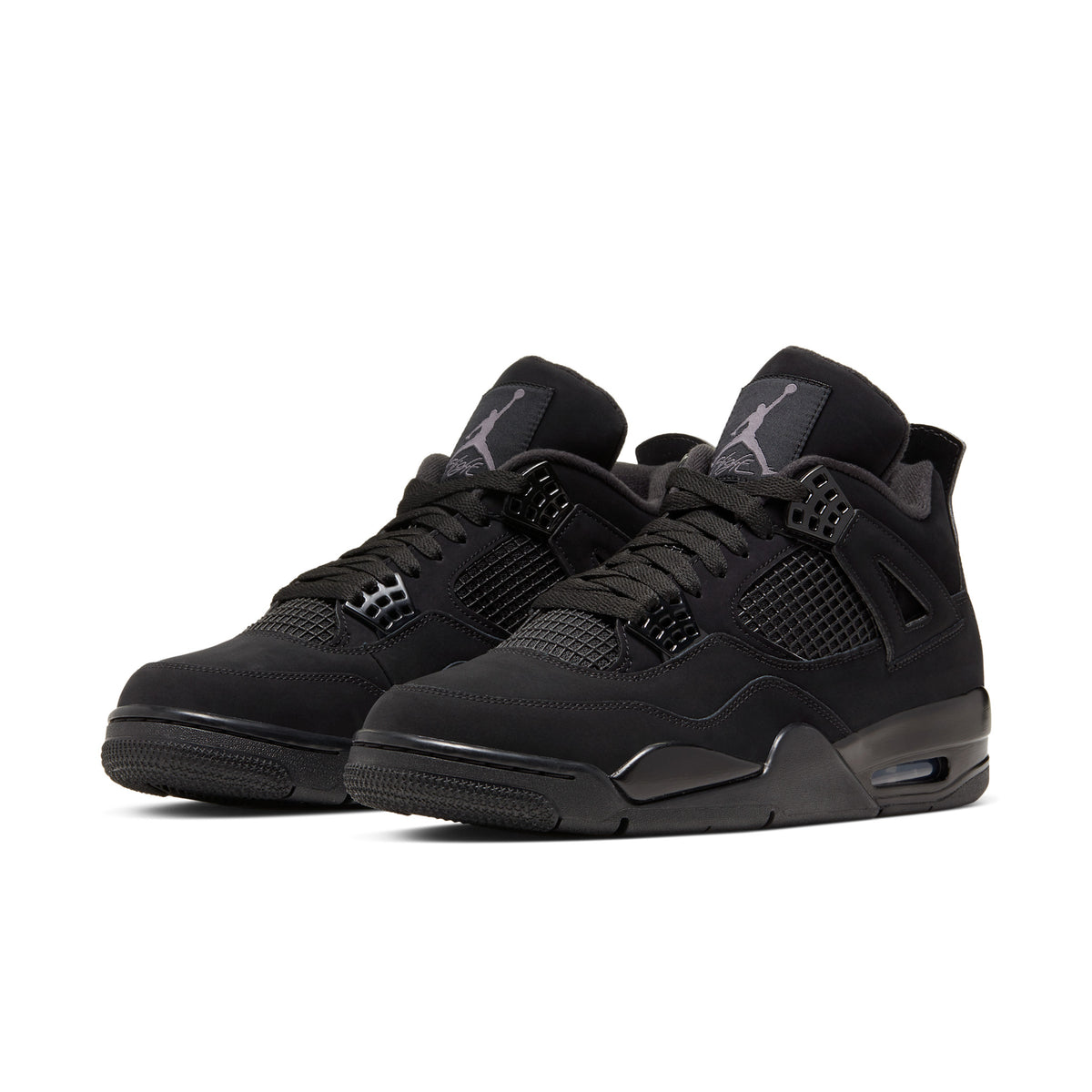 Air Jordan 4 Retro "Black Cat" – front view