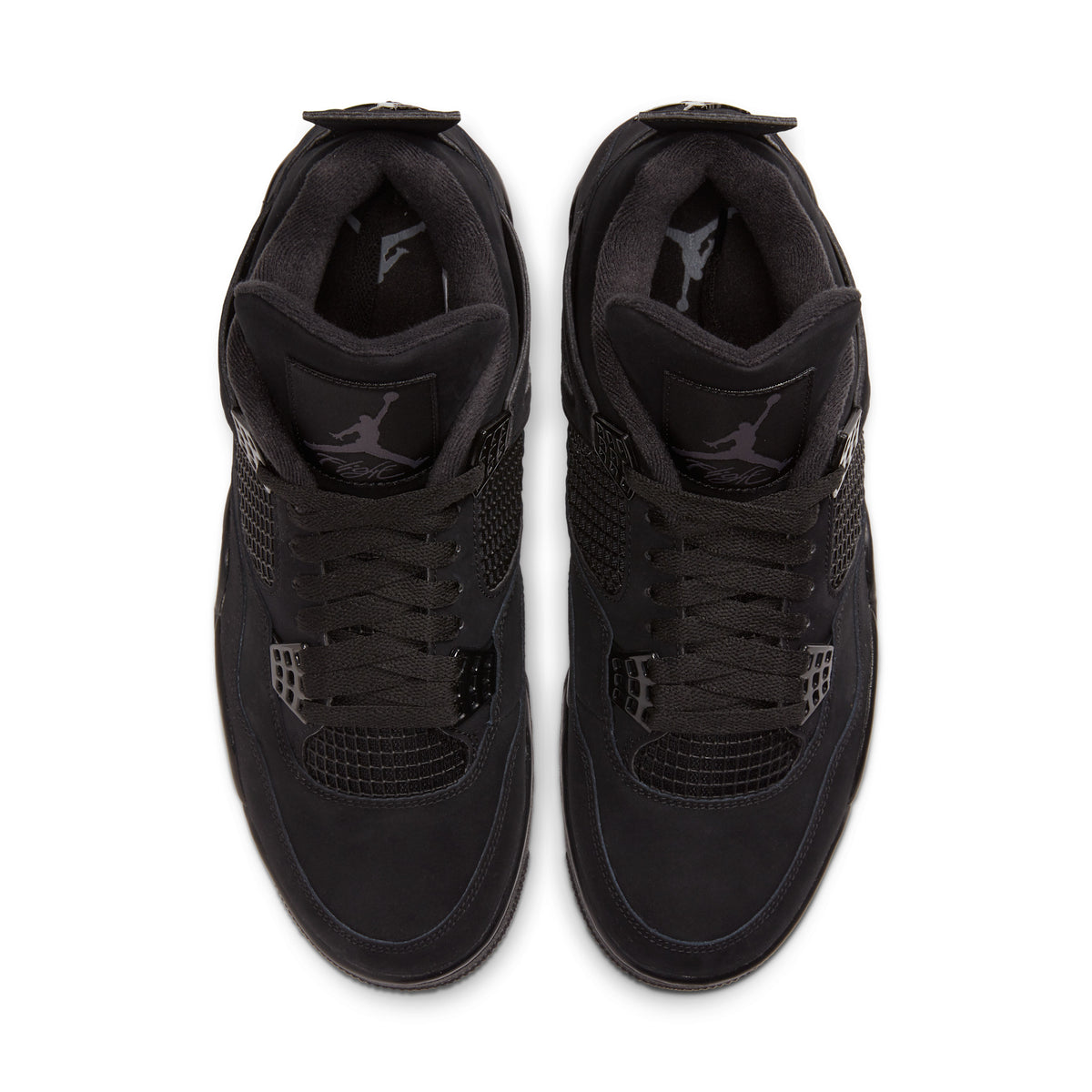 Air Jordan 4 Retro "Black Cat" – top view