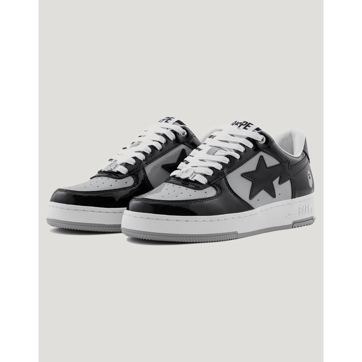 BAPE STA #4 "Black/Grey" – front view