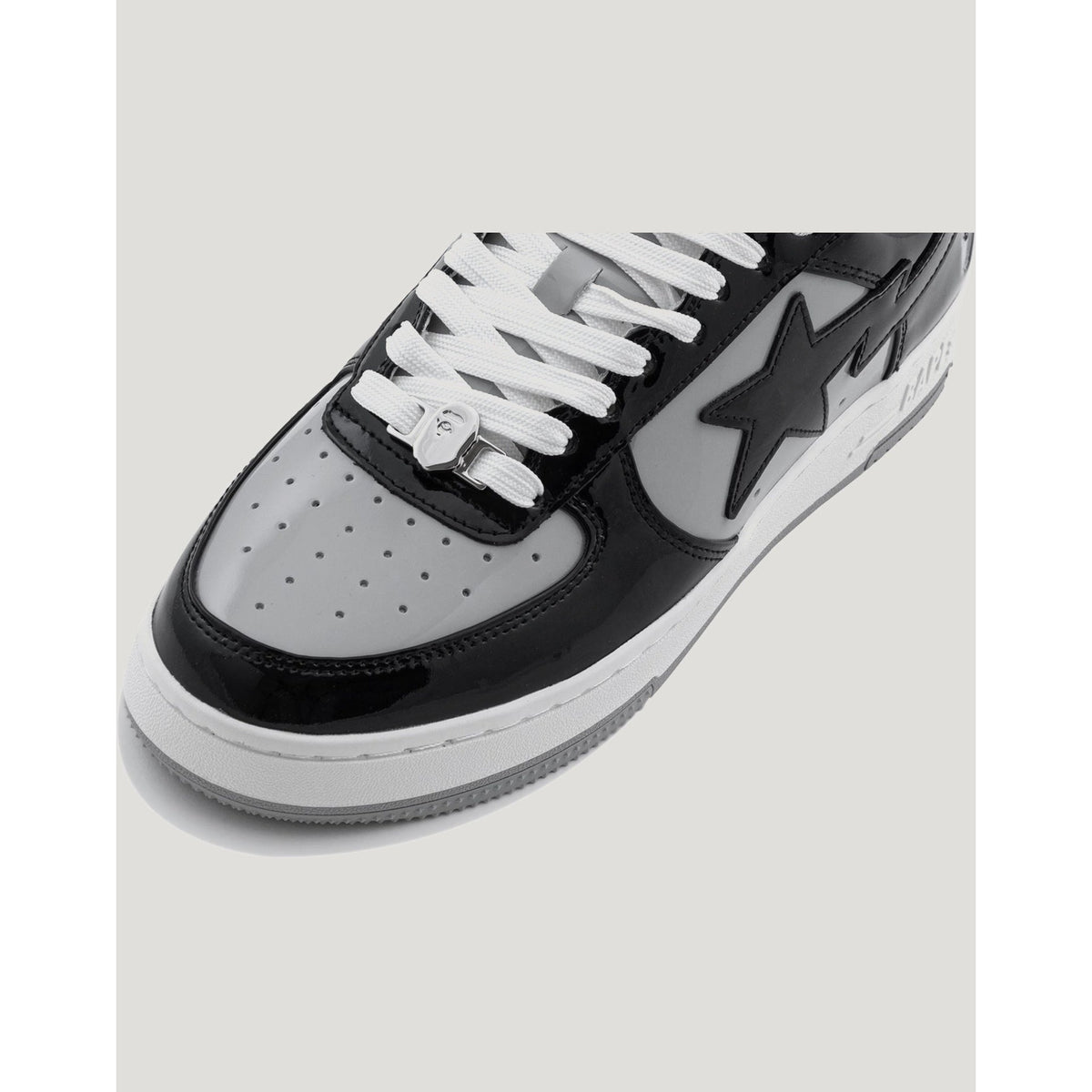 BAPE STA #4 "Black/Grey" – toe