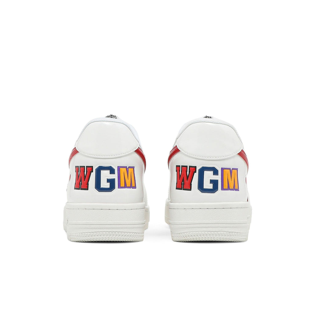 BAPE STA Low "Shark White" – back view