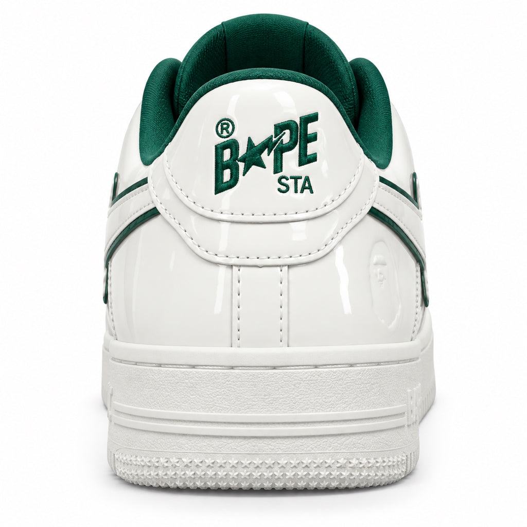 BAPE STA #8 "White/Green" – back view
