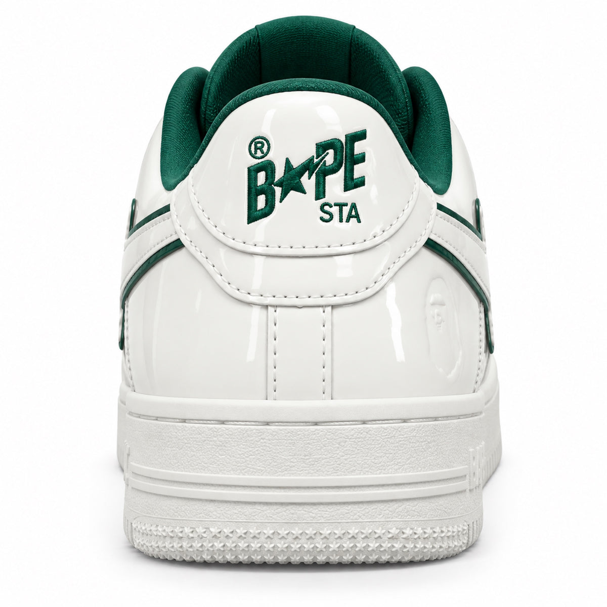 BAPE STA #8 "White/Green" – back view