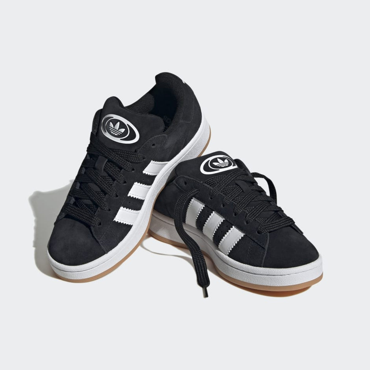 Adidas Campus 00s "Core Black/Gum" – front view