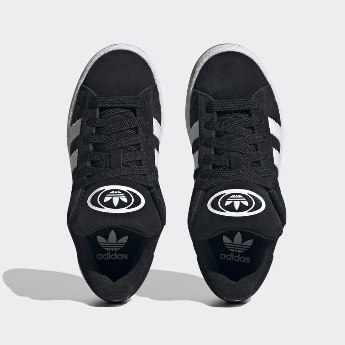 Adidas Campus 00s "Core Black/Gum" – top