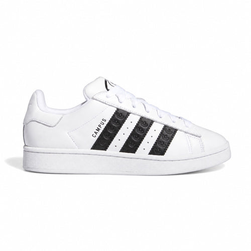 Adidas Campus 00s "White/Black Embossed" – side view