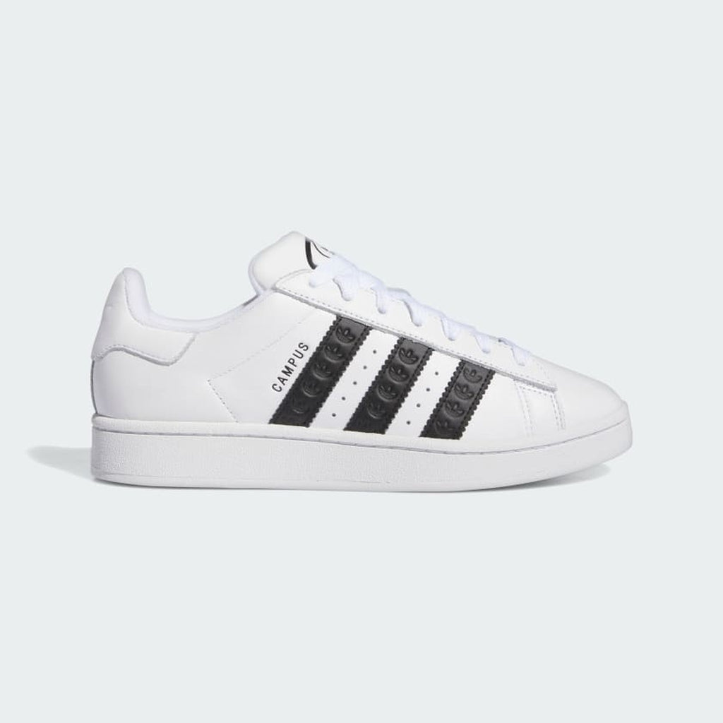 Adidas Campus 00s "White/Black Embossed" – side view