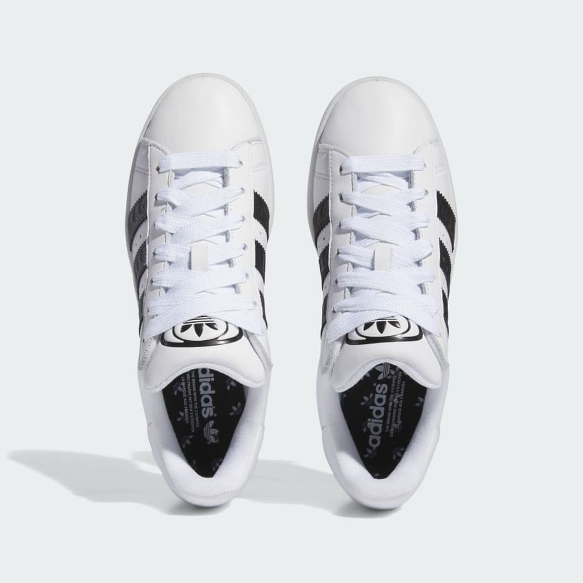Adidas Campus 00s "White/Black Embossed" – top