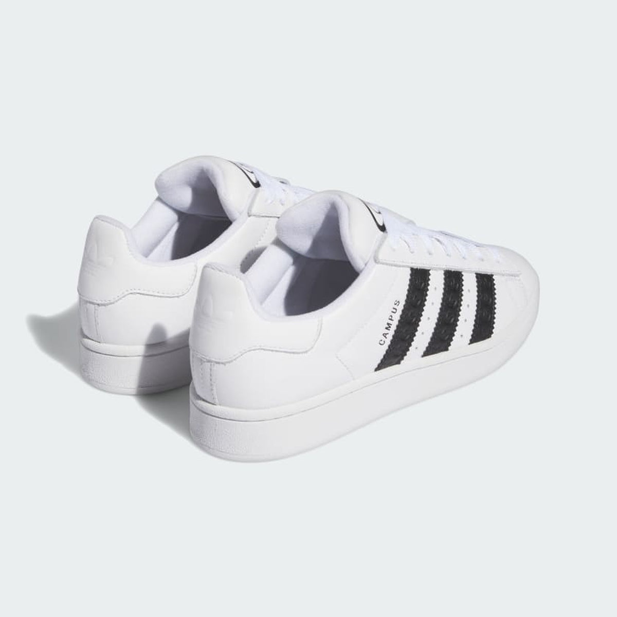 Adidas Campus 00s "White/Black Embossed" – back view