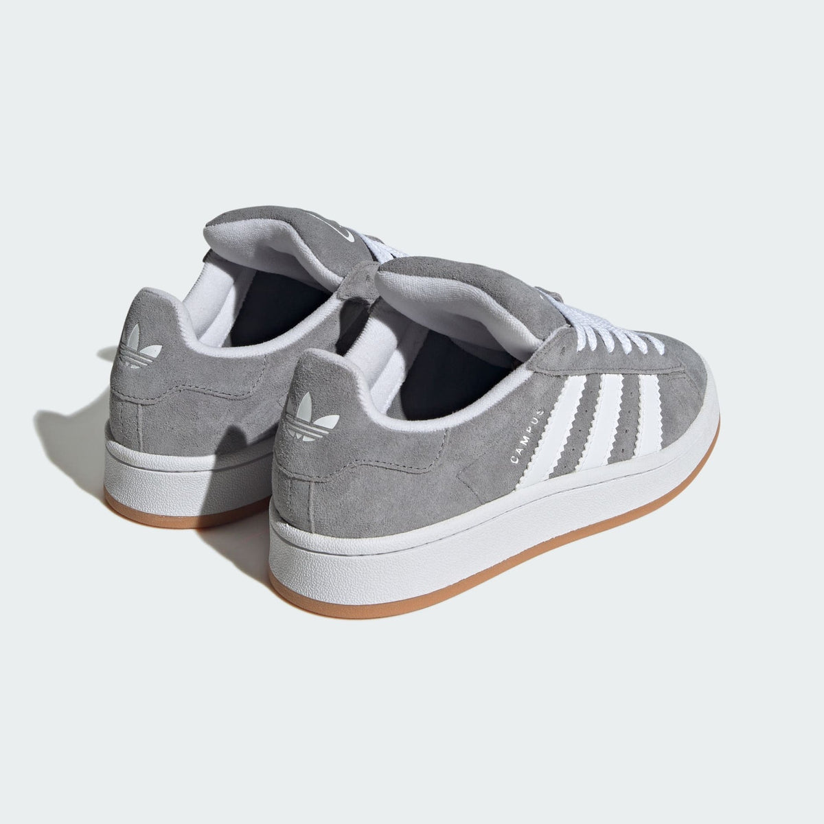 Adidas Campus 00s "Grey/Gum" – back view