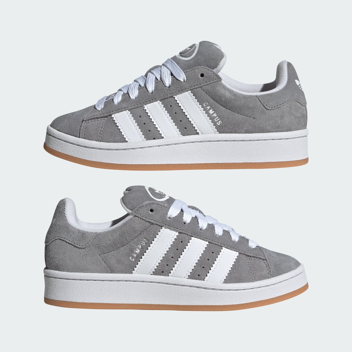 Adidas Campus 00s "Grey/Gum" – pair