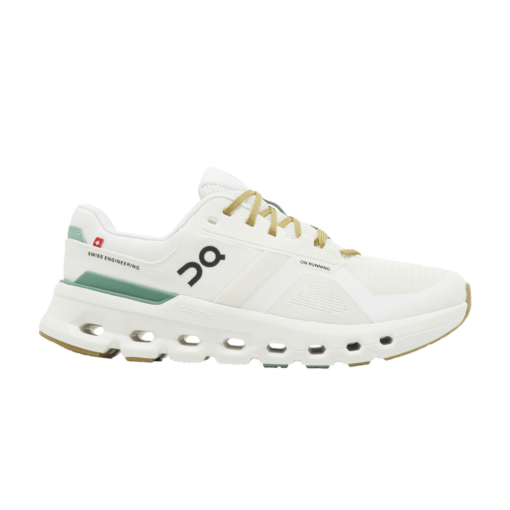 On Cloudrunner 2 "Undyed/Green" – side view