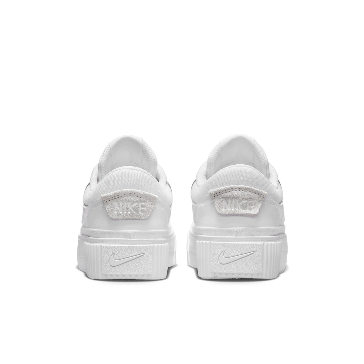 Nike Court Legacy Lift "Triple White" – back view