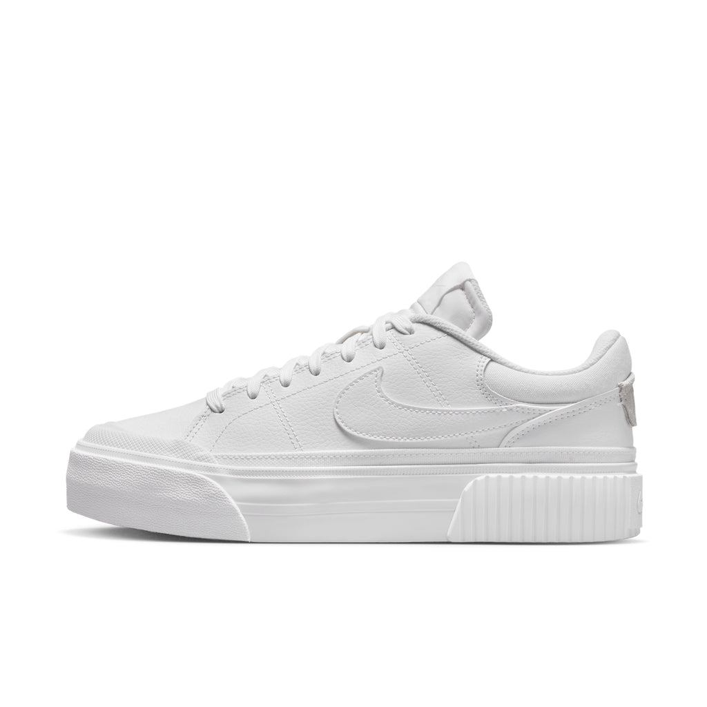 Nike Court Legacy Lift "Triple White" – other side view