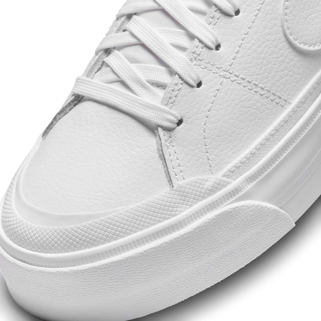 Nike Court Legacy Lift "Triple White" – detail