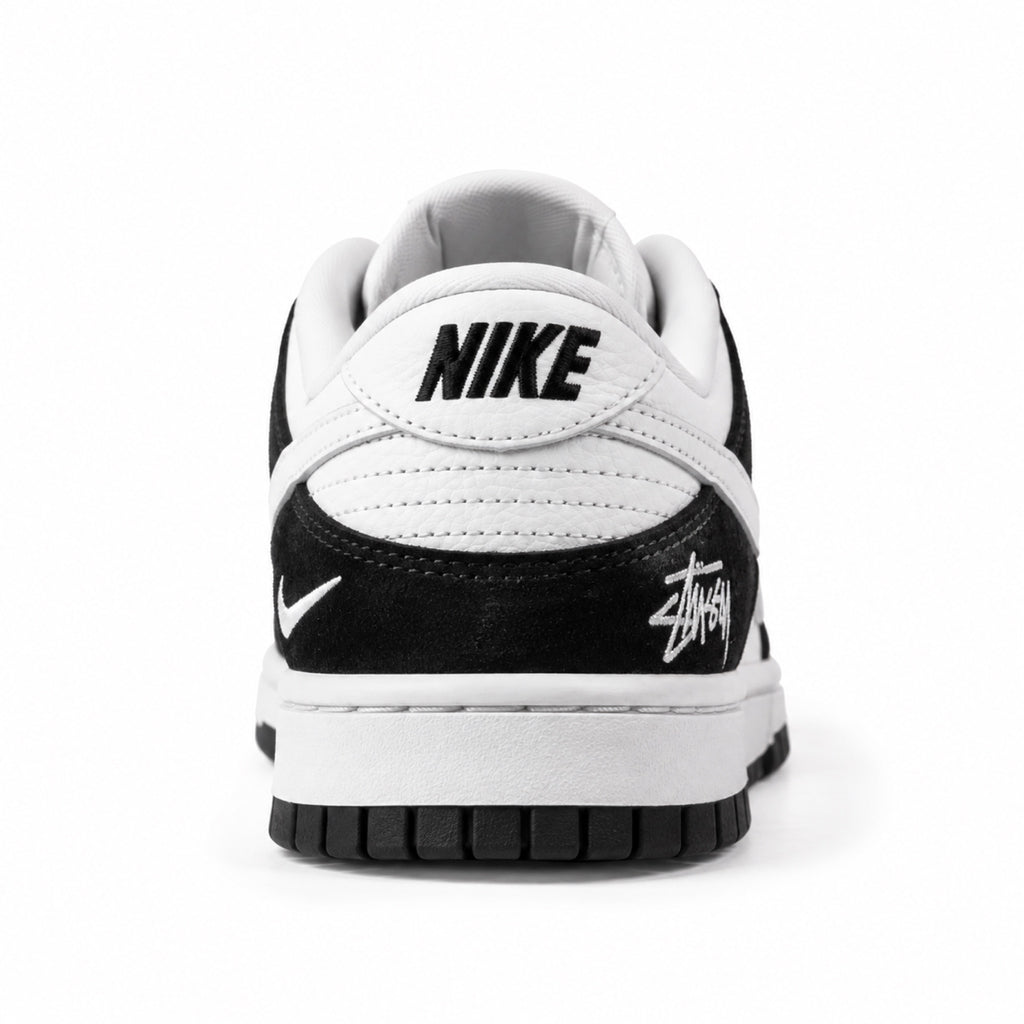 Nike Dunk Low "Black/White Graphic" – back view
