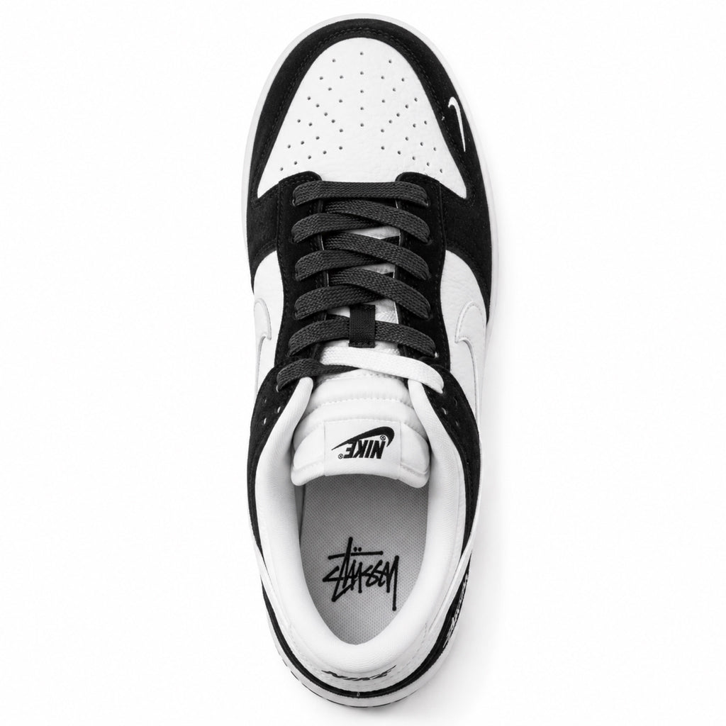 Nike Dunk Low "Black/White Graphic" – top
