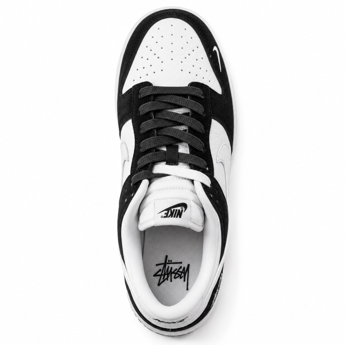 Nike Dunk Low "Black/White Graphic" – top