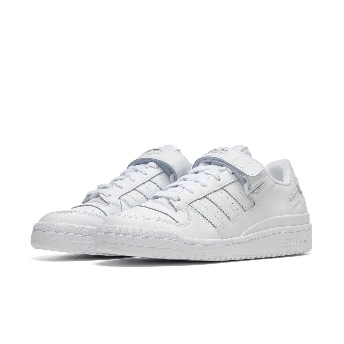 Adidas Forum Low "Triple White" – front view