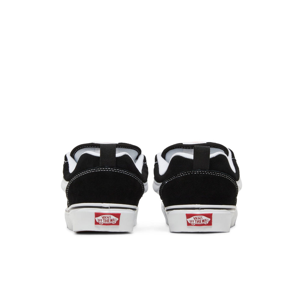 Vans Knu Skool "Black/White" – back view