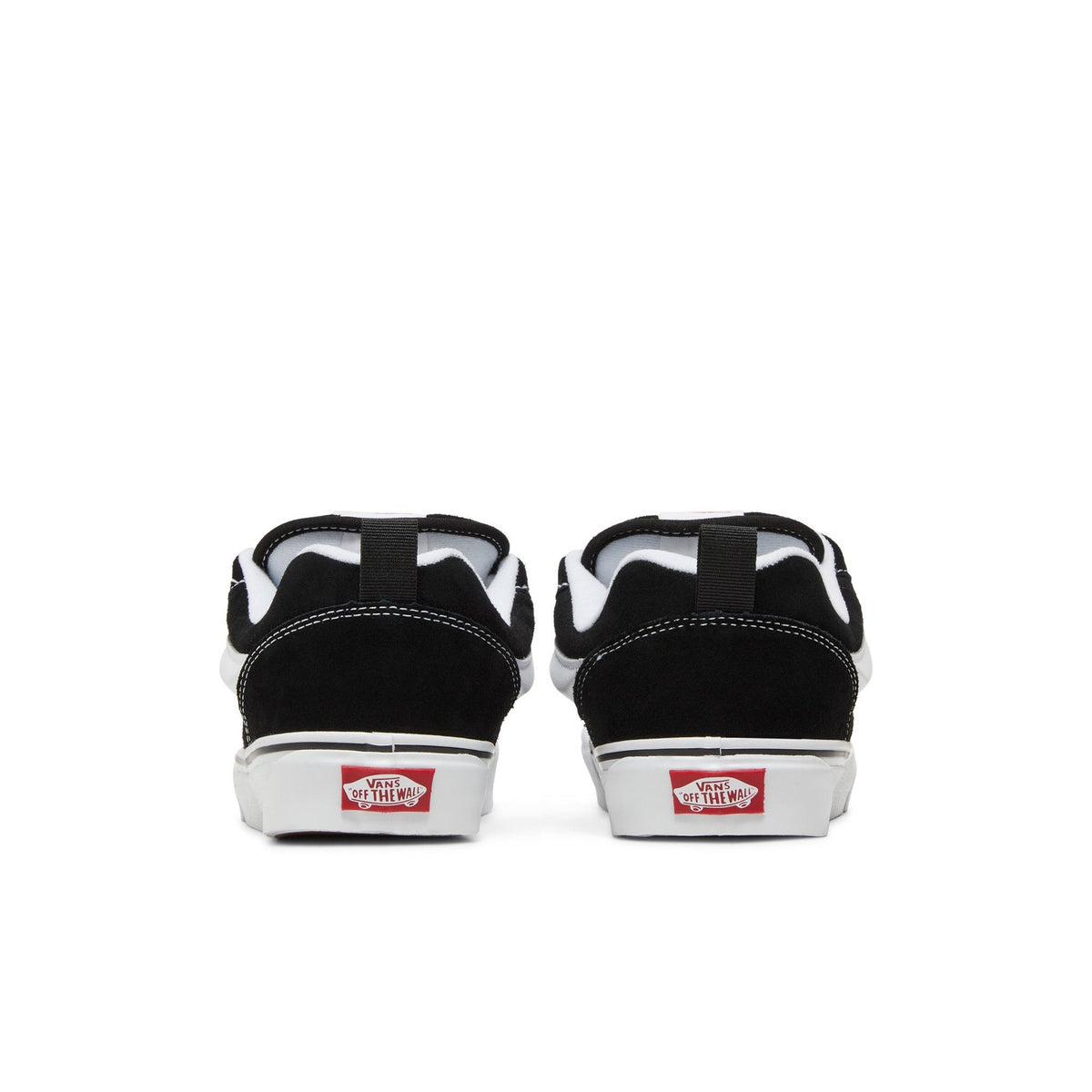 Vans Knu Skool "Black/White" – back view