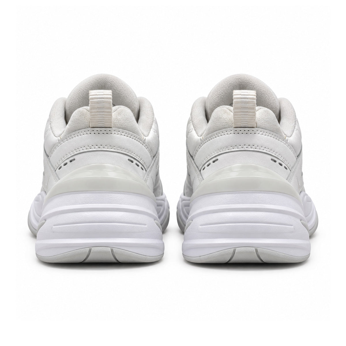 Nike M2K Tekno "Triple White" – back view