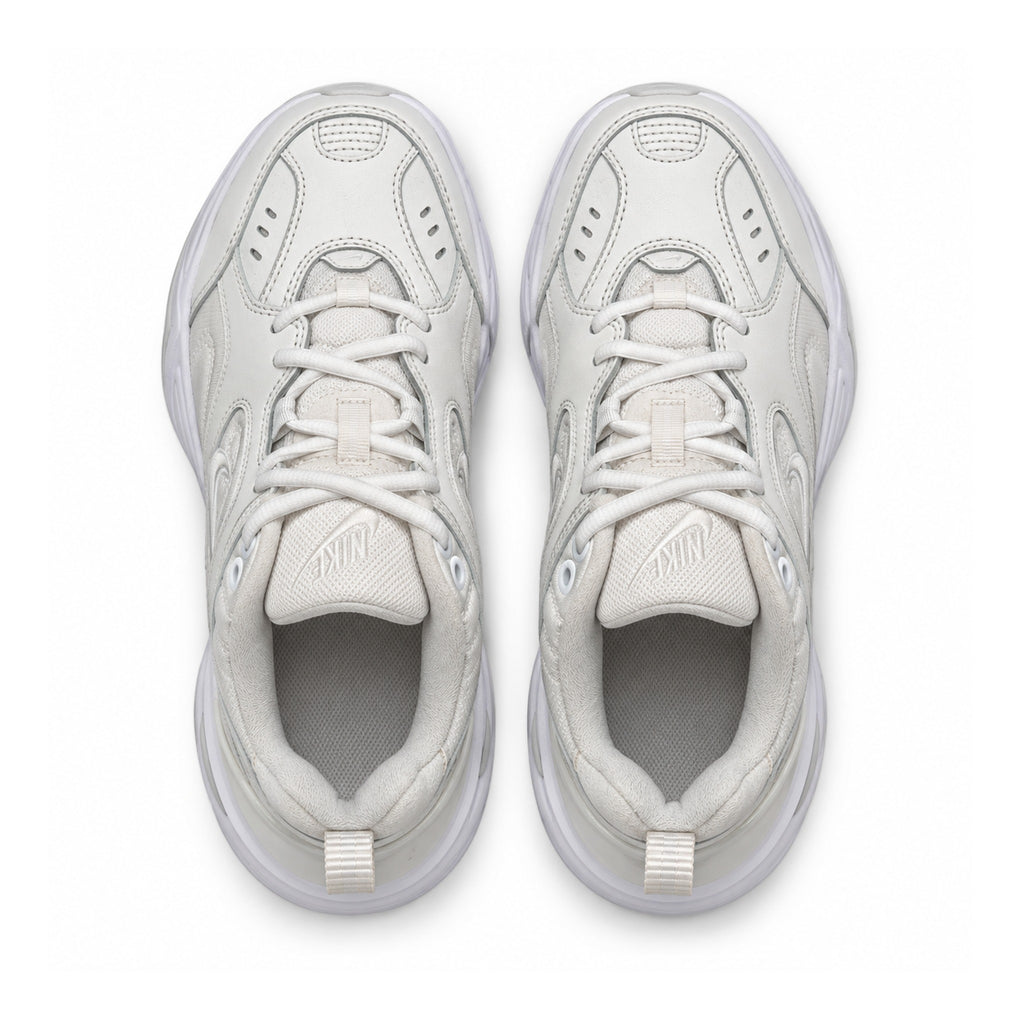 Nike M2K Tekno "Triple White" – top view
