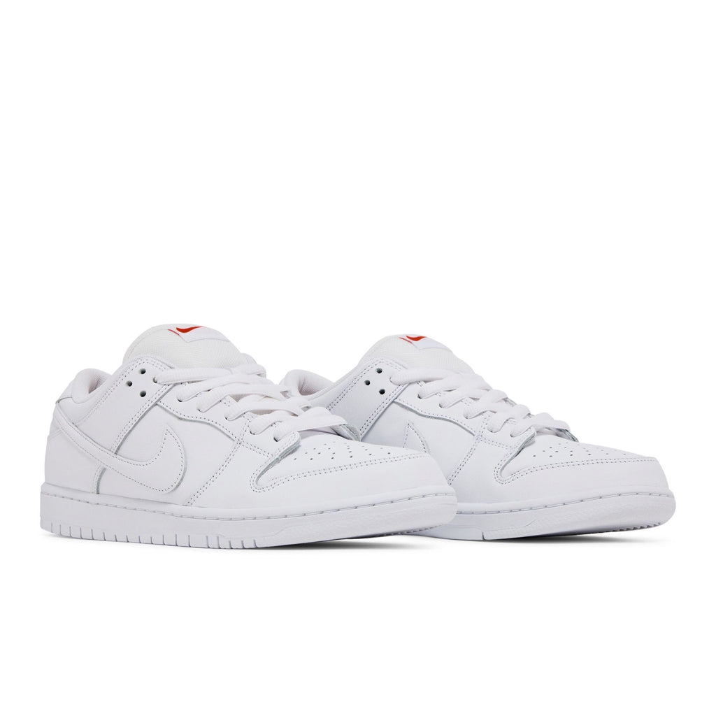 Nike SB Dunk Low Pro "Triple White" – pair