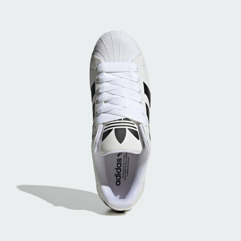 Adidas Superstar "White/Black" – top view
