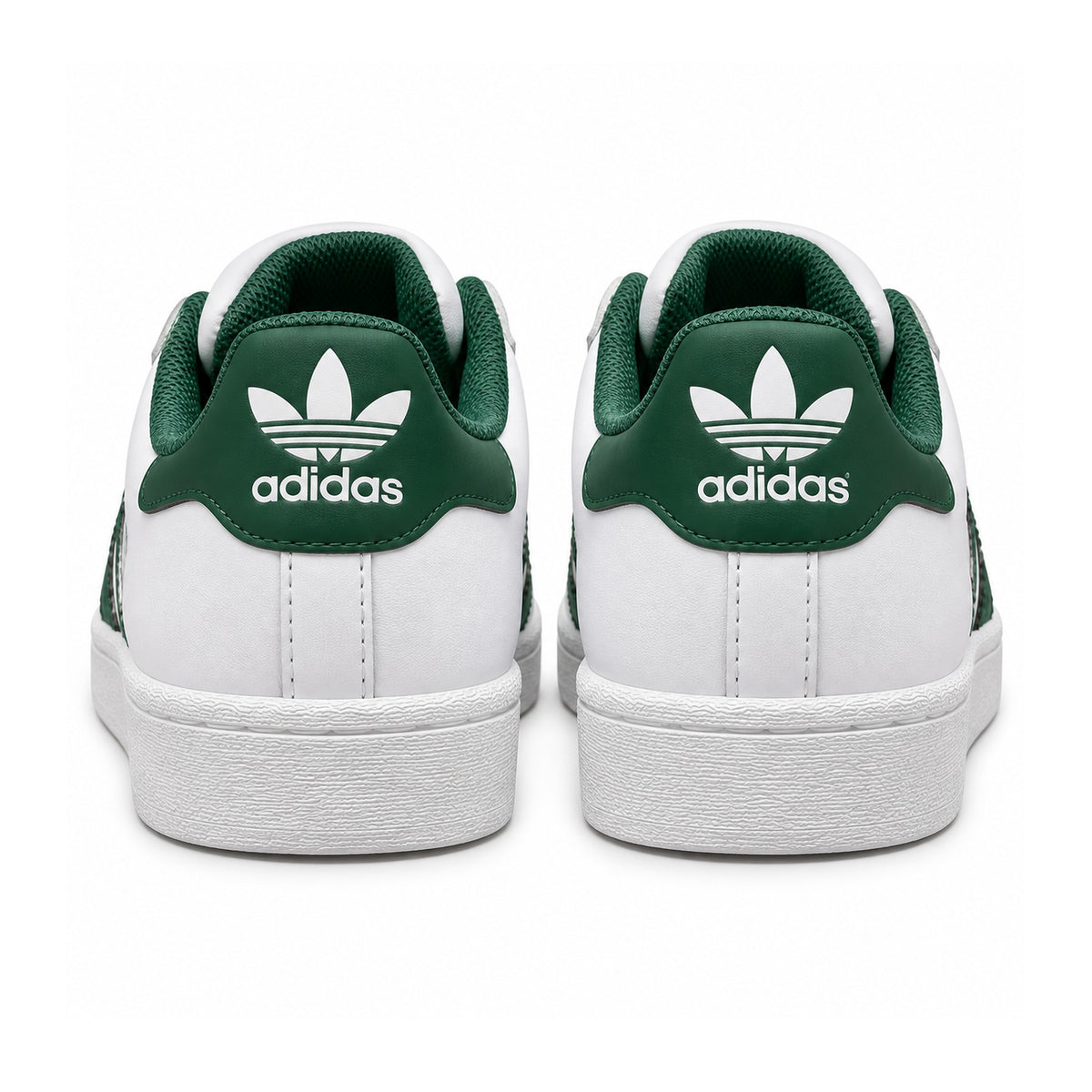 Adidas Superstar "White/Green" – back view