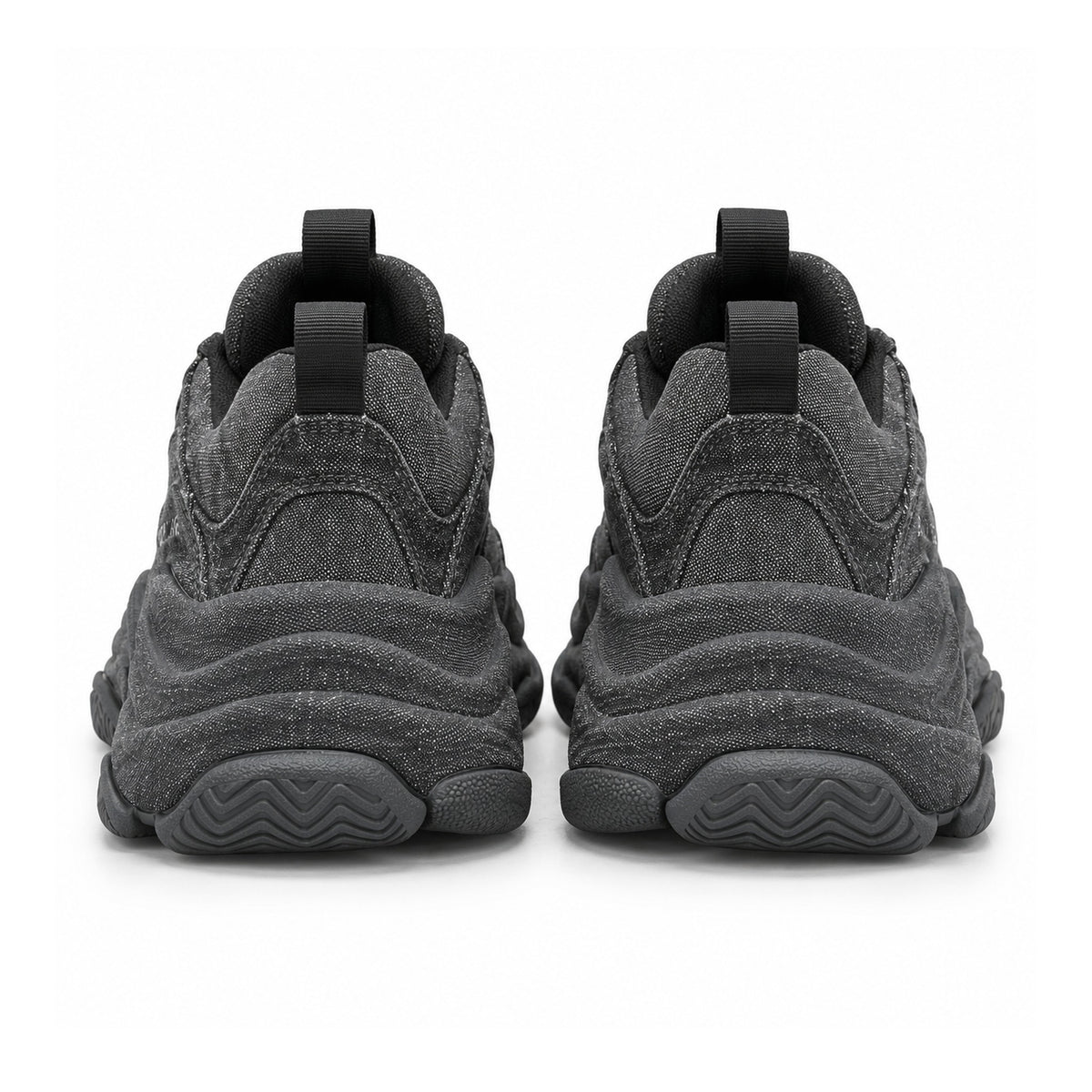 Balenciaga Triple S "Black Denim" – back view