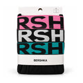 Bershka Trunks 3-Pack "Pink/Black/Teal" – front view